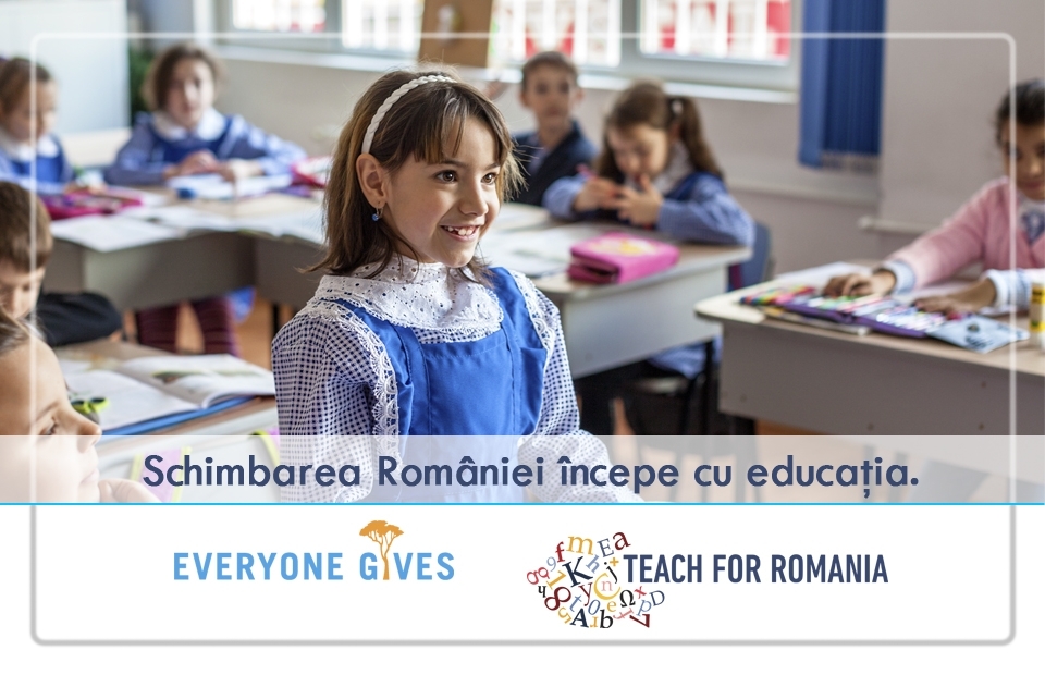 România se alătură campaniei sociale „EveryOne Gives”