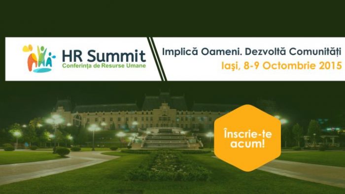 Recrutare, managementul performanţei, ultimele tendinţe în resurse umane- toate la HR Summit Iaşi