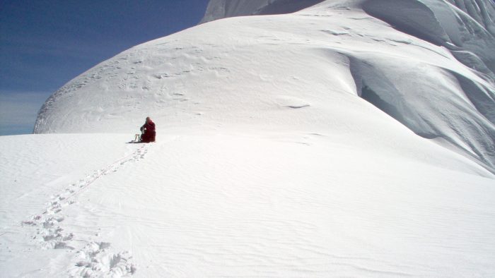 Cinci alpinişti români 