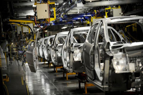 Industria auto, jumătate din exporturile României