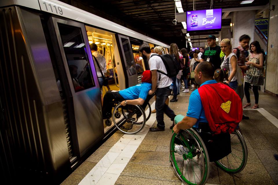 Oraș accesibil pentru oameni!, marș în București