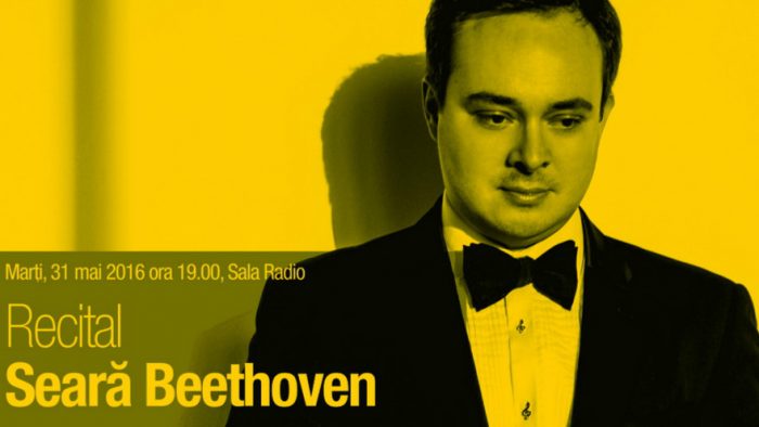 Ultimele trei sonate de Beethoven cu Matei Varga, la Sala Radio