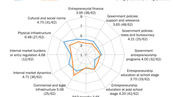Raport GEM: Romania se situează peste media europeană a intențiilor de a demara o afacere