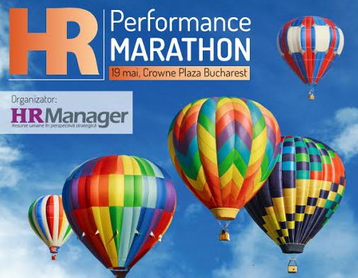 Începe cursa spre performanţă! Performance Management Marathon, 19 mai 2016, Hotel Crowne Plaza Bucureşti