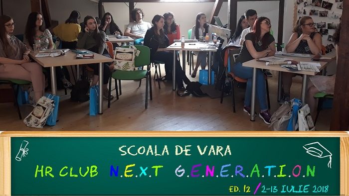 S-au deschis porţile Şcolii de Vară HR Club Next Generation, ediţia a XII-a