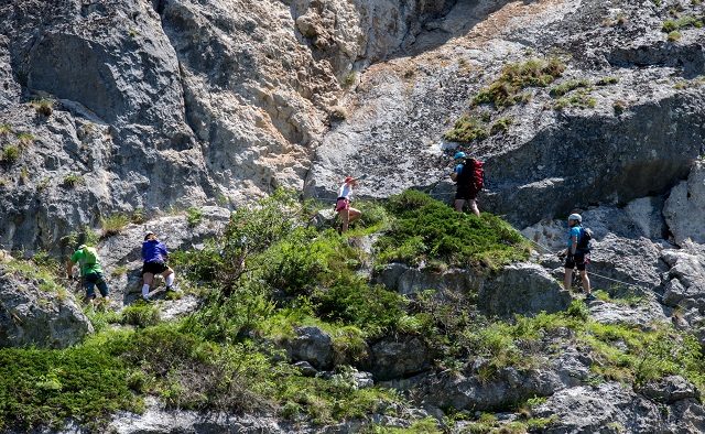 Constantin Lăcătușu a inaugurat cel mai nou traseu montan de Via ferrata