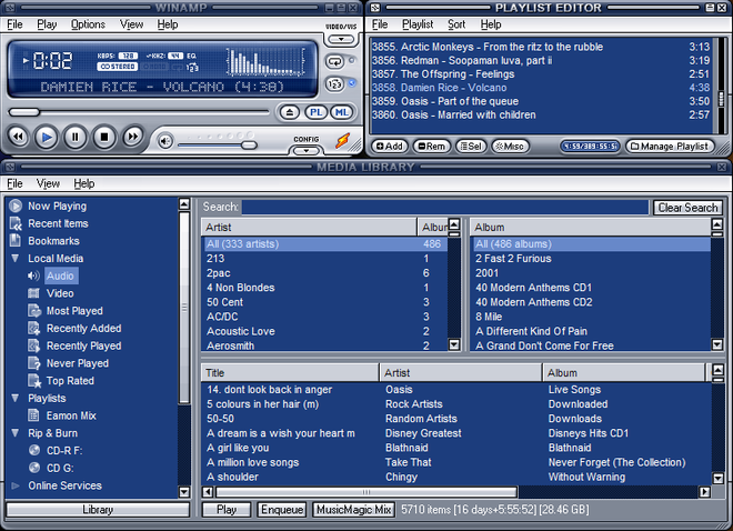 Winamp devine istorie