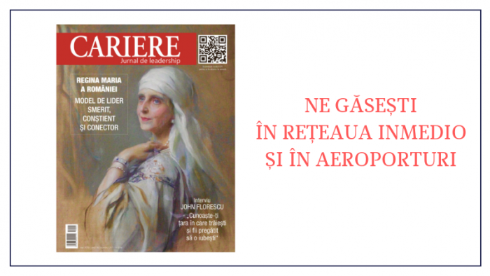 A apărut noul număr al Revistei CARIERE – mai 2019!