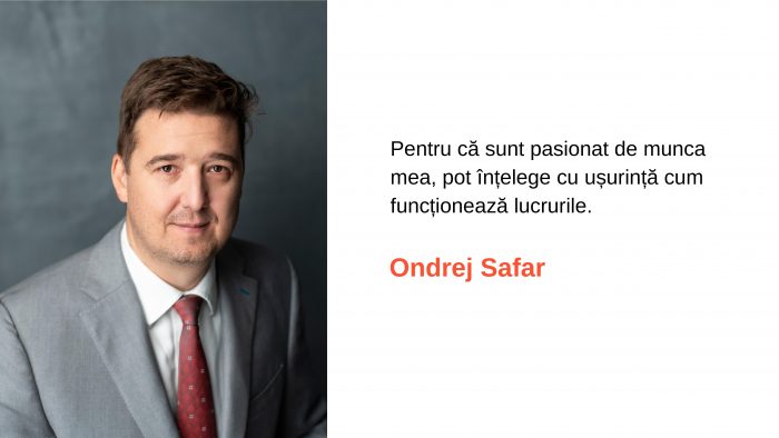 Ondrej Safar - De la o profesie de familie la un job cu acoperire internațională