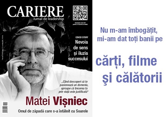 A ieșit de sub tipar o nouă ediție a Revistei CARIERE, nr. 264: ”Nevoia de sens și iluzia succesului”