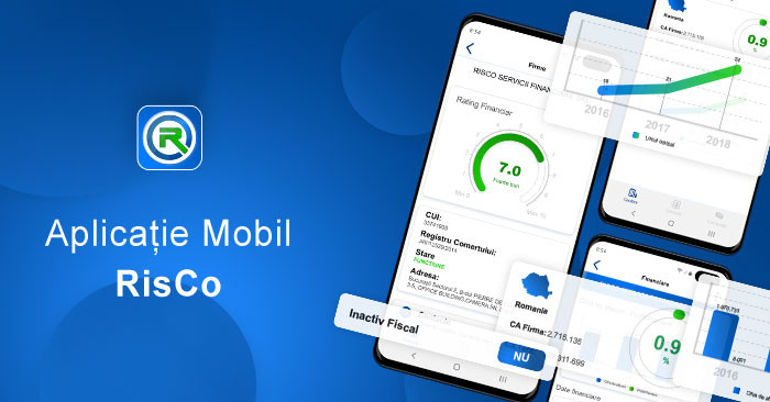 Aplicația mobilă RisCo cu date despre firme, TOTAL GRATUITĂ!