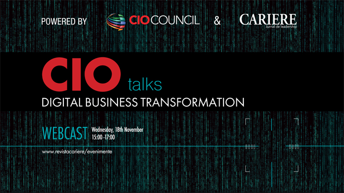 WEBCAST: CIO TALKS - Powered by CIO Council  - ”The Future of the Digital Business Ecosystem”