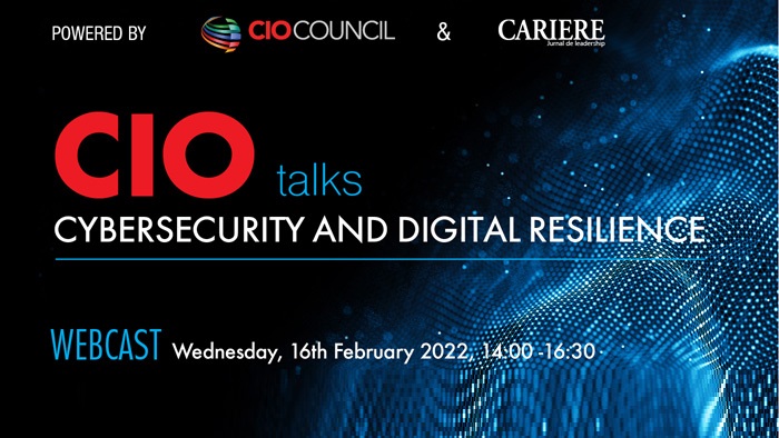 CIO TALKS – Cybersecurity and Digital Resilience - webcast powered by CIO Council