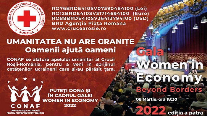 Gala CONAF Beyond Borders – Uniți pentru umanitate!