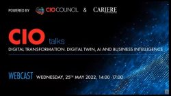 CIO Talks. Digital Transformation. Digital twin, AI and Business Intelligence (WEBCAST)
