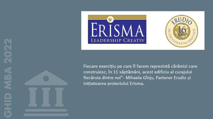ERISMA - leadership creativ